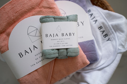 Lavender Bamboo/Cotton Wash Cloths (3 Pack)