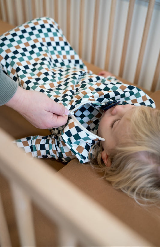 Multi Check Bamboo Sleep Sac 1.0 TOG