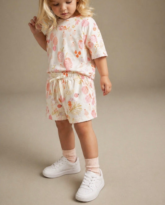 Bamboo Short Set- Dreamy Garden