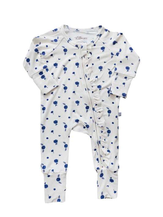 Bamboo Ruffle Romper