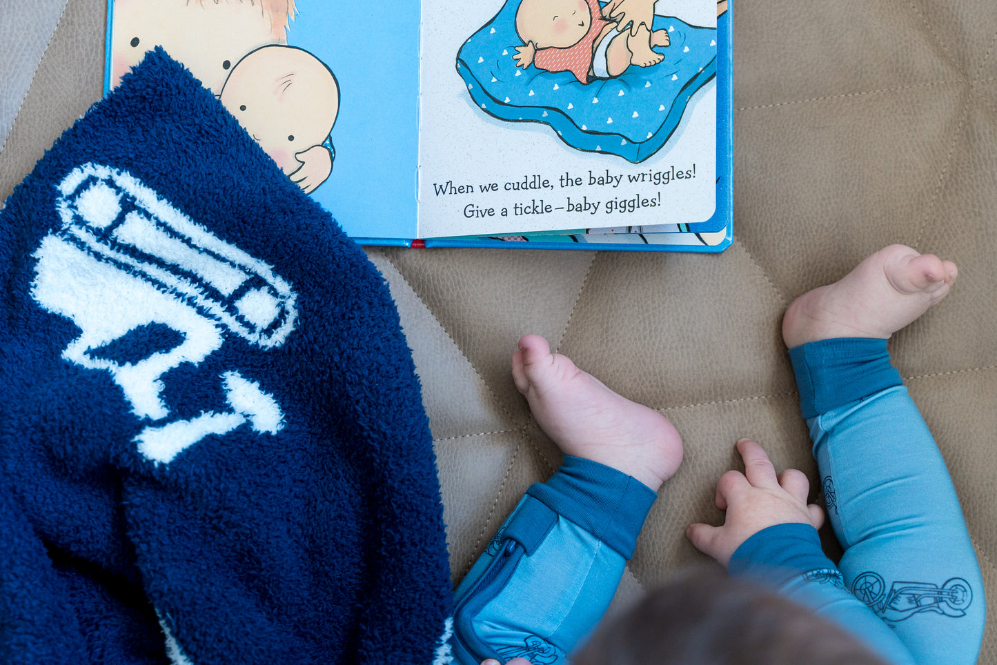Toddler Size Plush Blanket- Diggers
