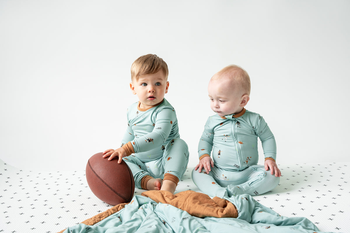 2-Piece Bamboo Set- Touchdown