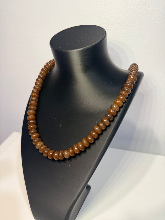 Brown Sugar Chunky Necklace