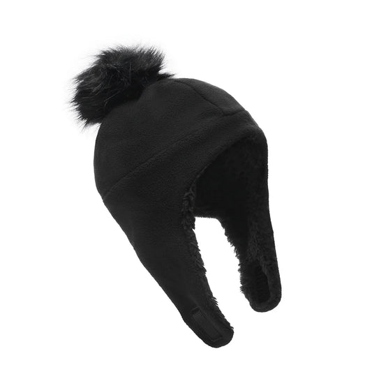 Stonz Fleece Hat- Black
