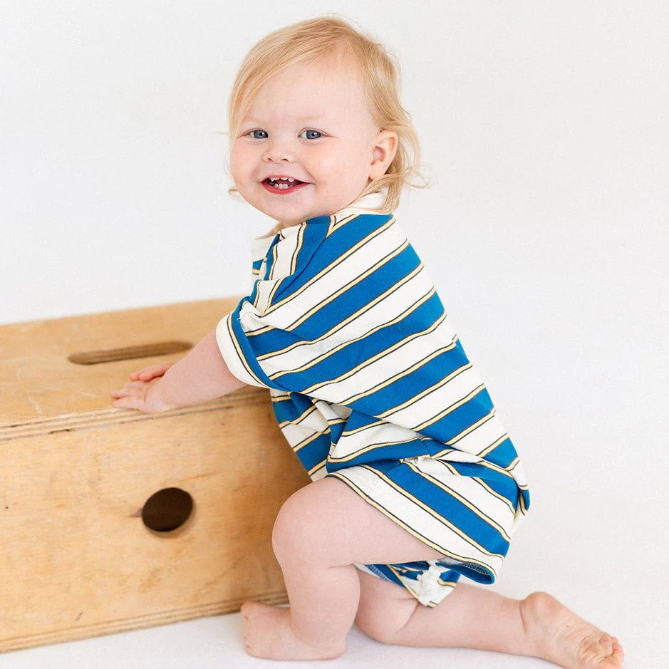 Cotton Striped Romper