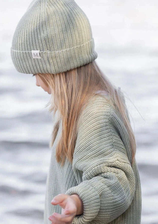 Sage Chunky Knit Sweater