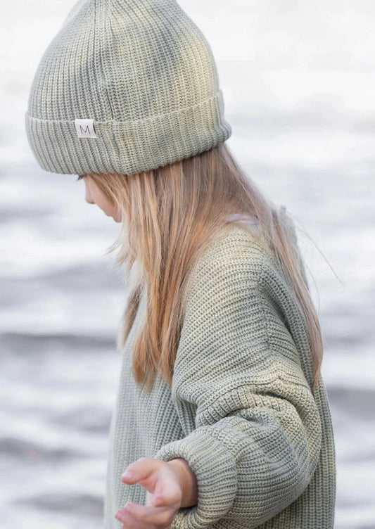 Sage Chunky Knit Sweater