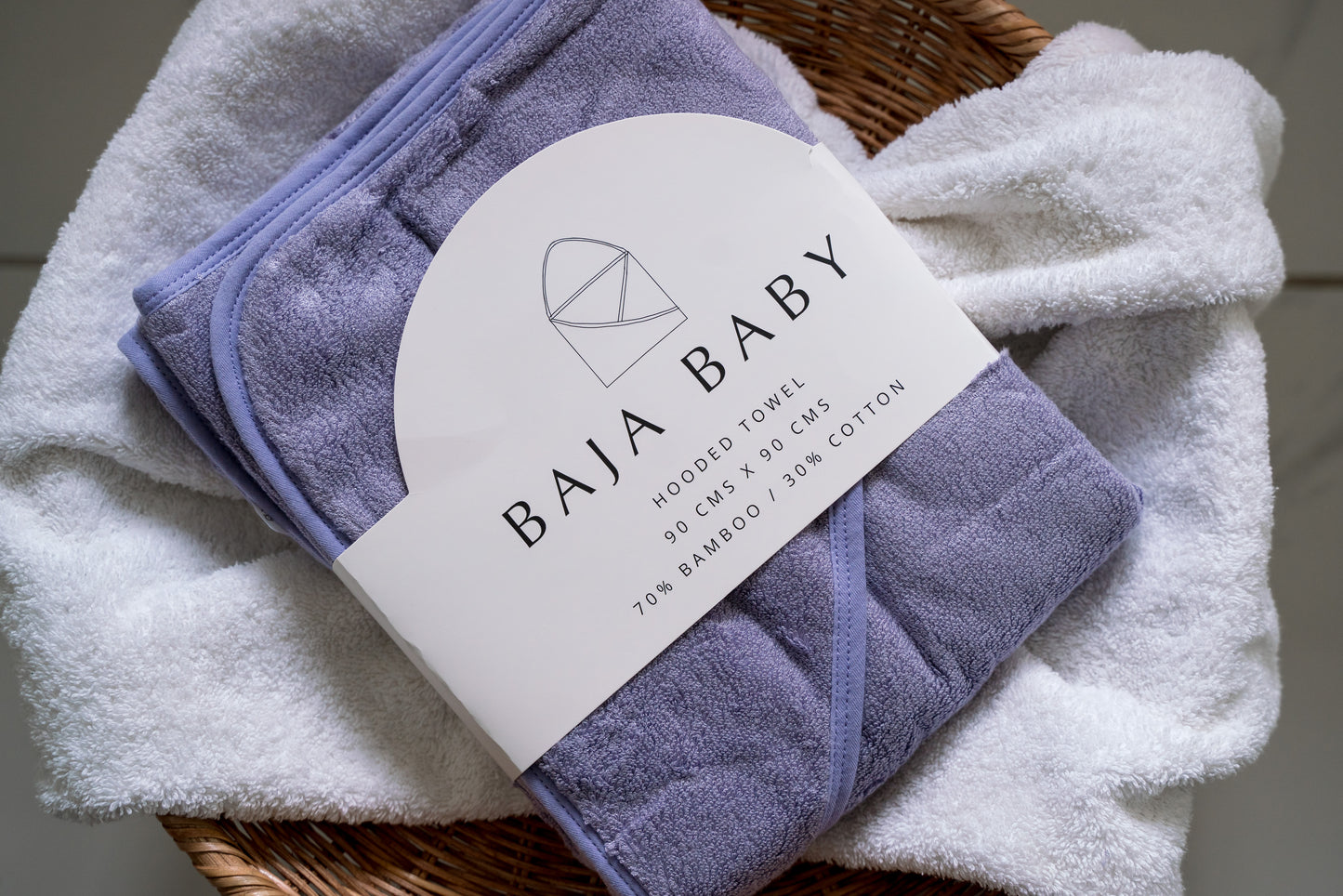 Hooded Towel (Lavender)