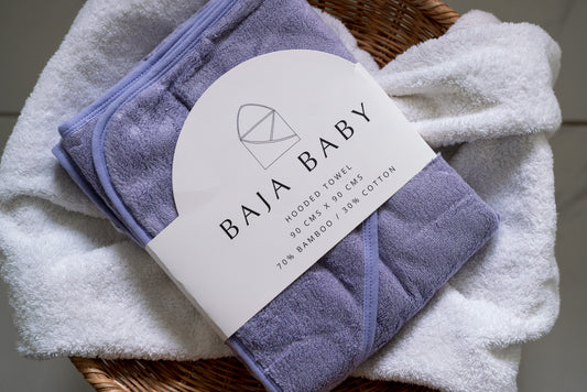 Hooded Towel (Lavender)