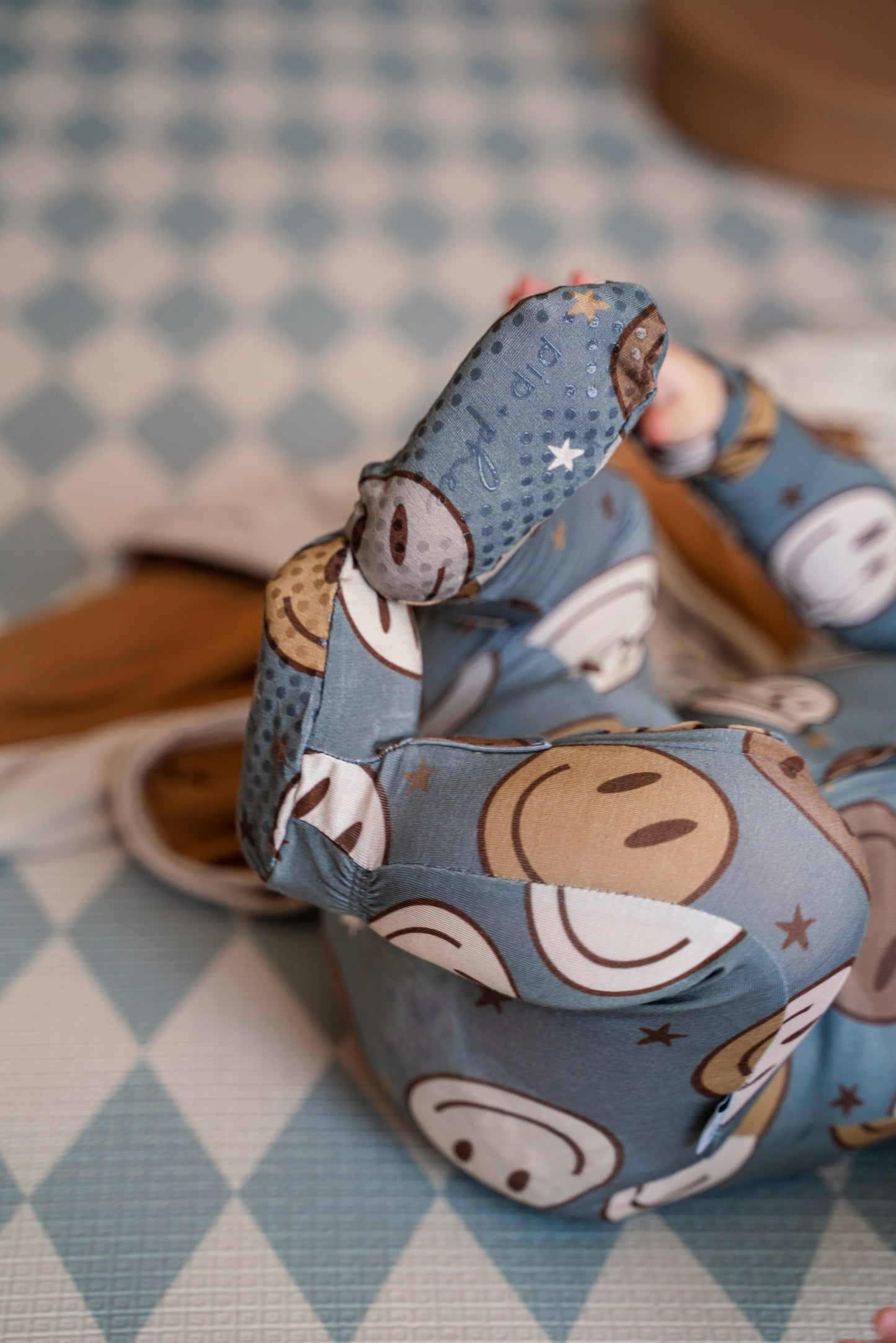 Footed Sleeper-Smileys