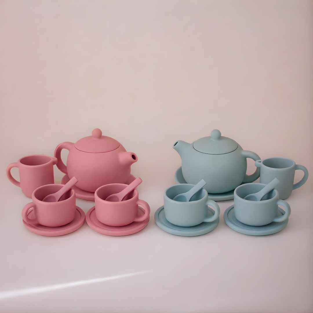 Silicone Tea Play Set