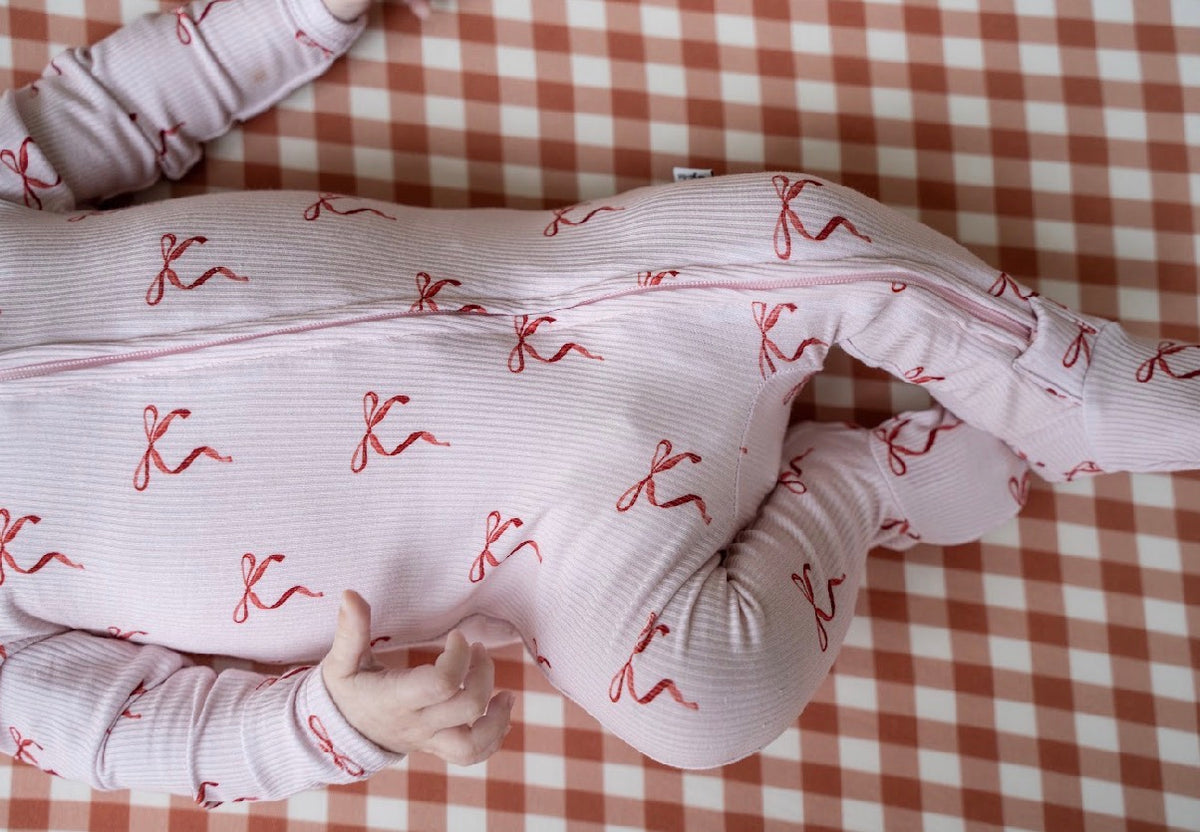 Holiday Bows Bamboo Sleeper