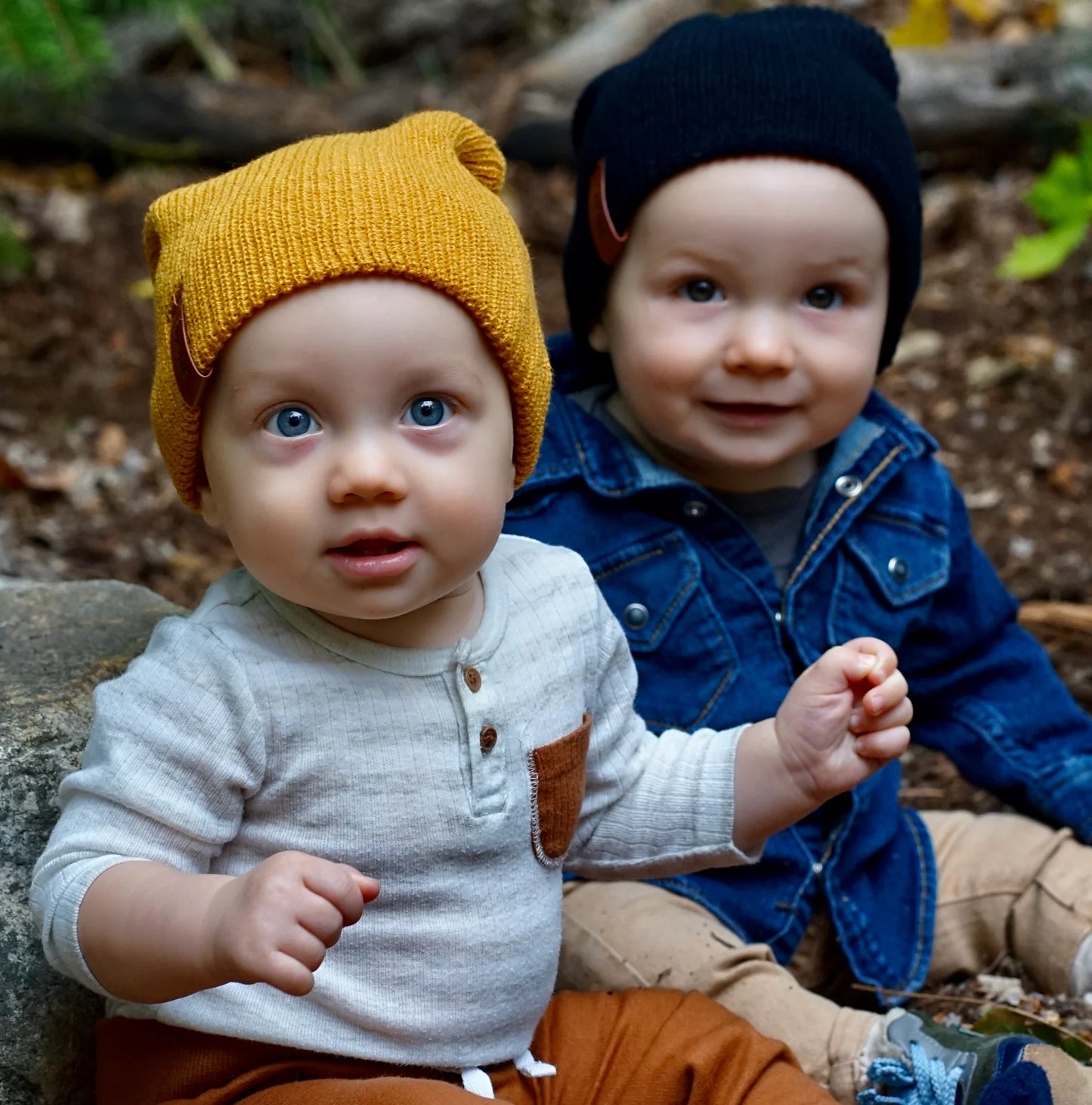 Mustard Freestyle Slouch Beanie (Baby)