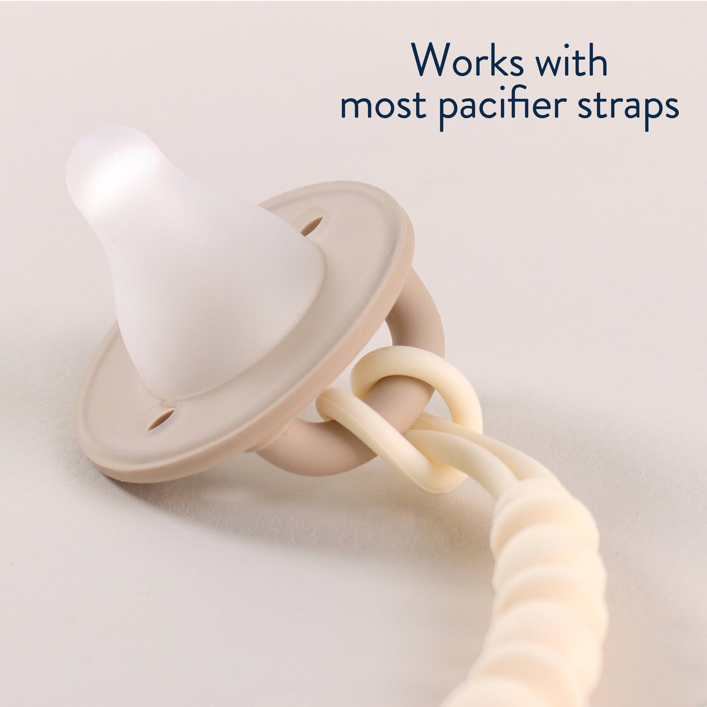 *NEW* Latch & Soothe™ Breastlike Pacifier - Taupe