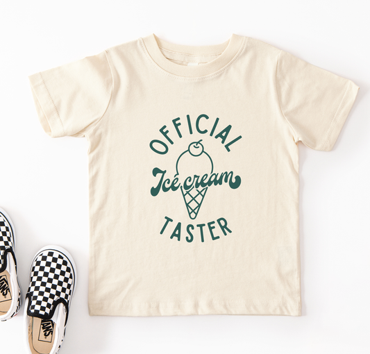 Official Ice Cream Taster Tee