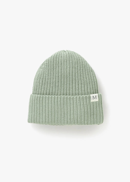 Sage Chunky Knit Beanie