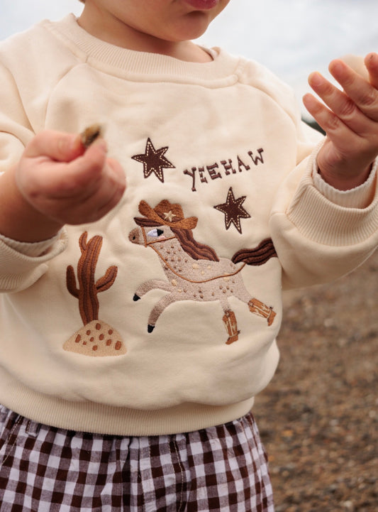 ‘Yeehaw’ Crew Sweater