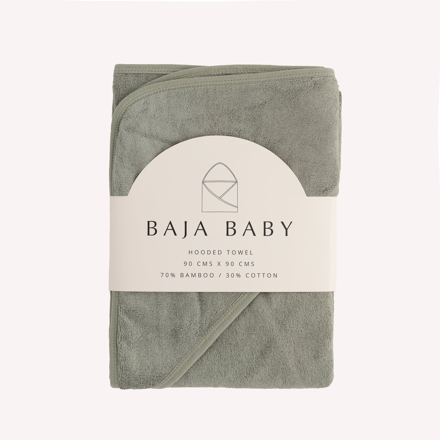 Hooded Towel (Sage)