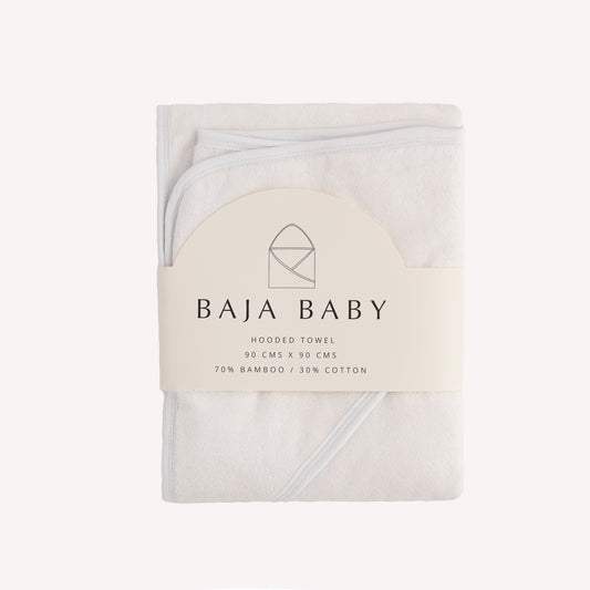 Hooded Towel (White)