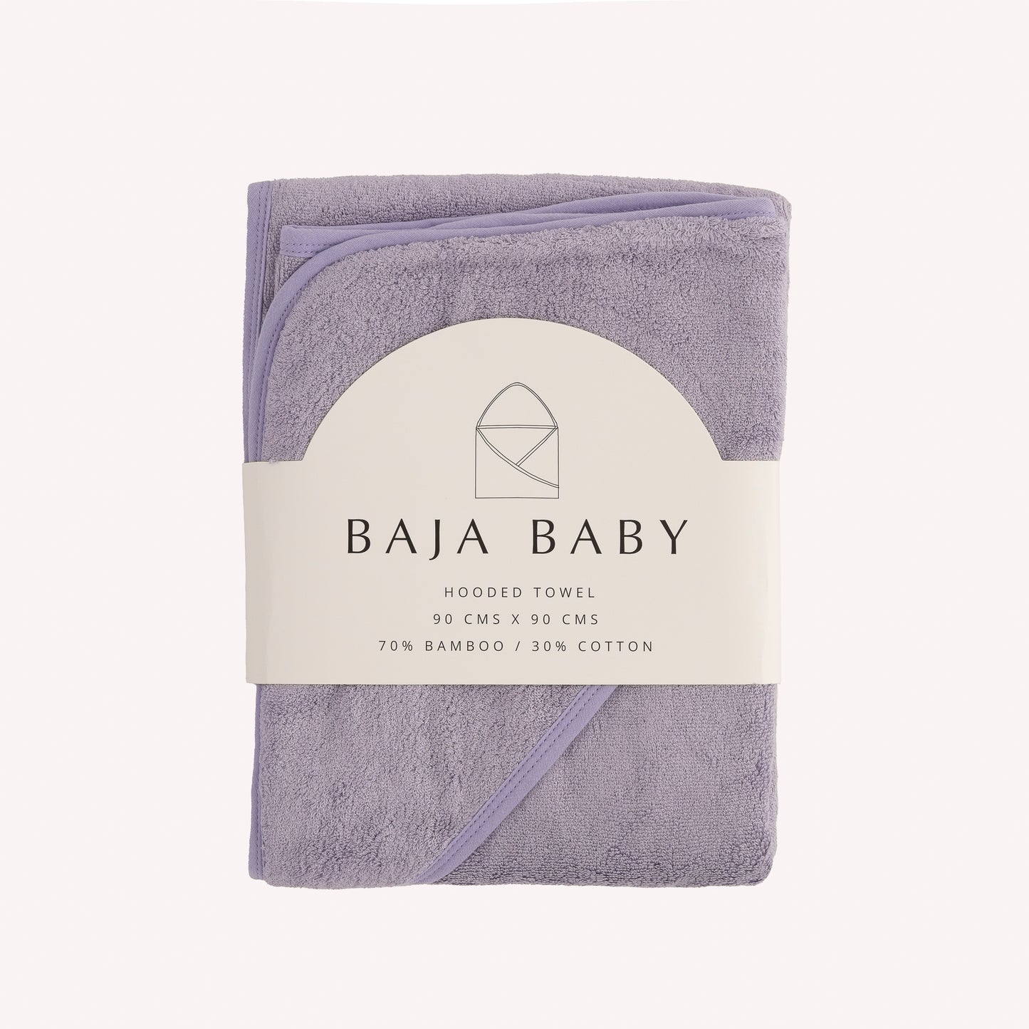 Hooded Towel (Lavender)