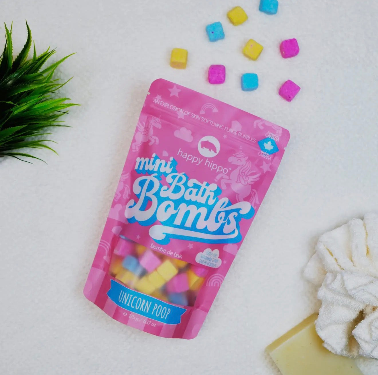 Unicorn Poop Mini Bath Bombs