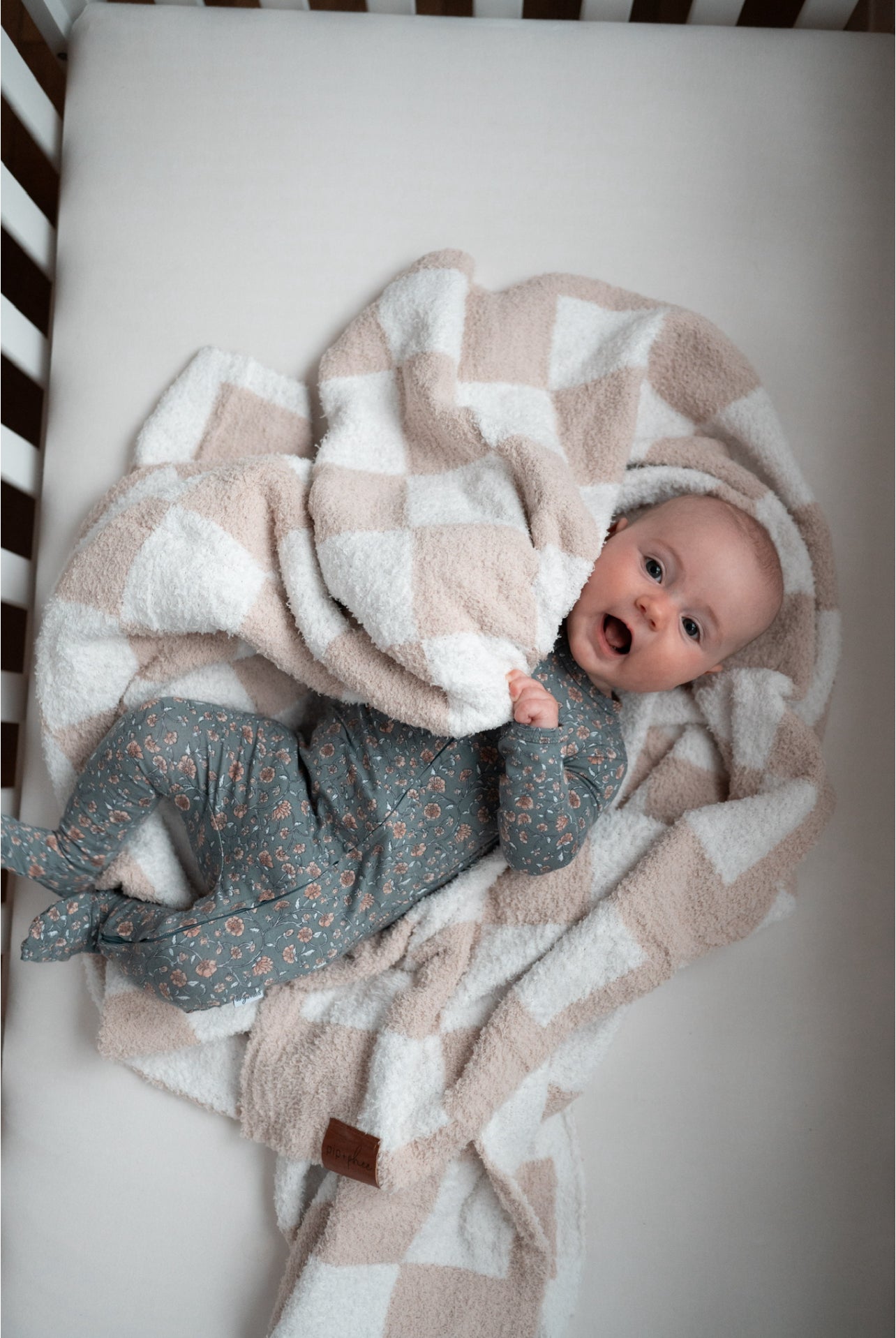 Plush Blanket- Check Collection