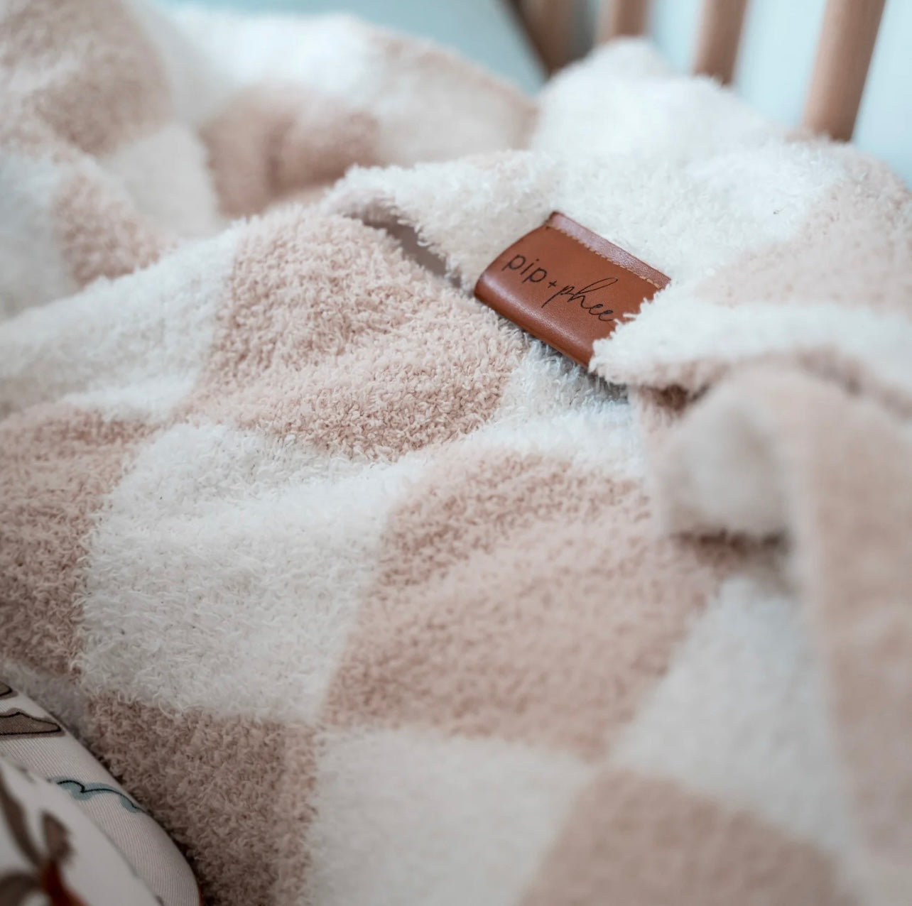 Plush Blanket- Check Collection