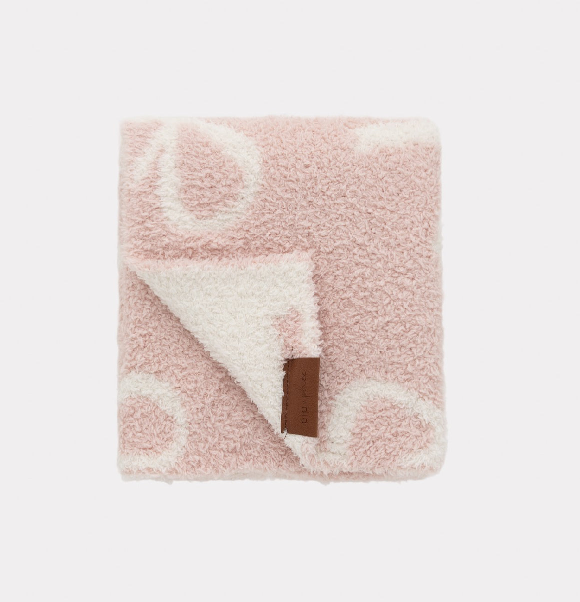 Toddler Size Plush Blanket- Bows
