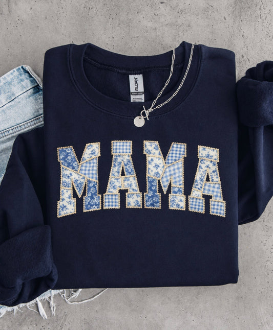 Mama Patchwork sweatshirt