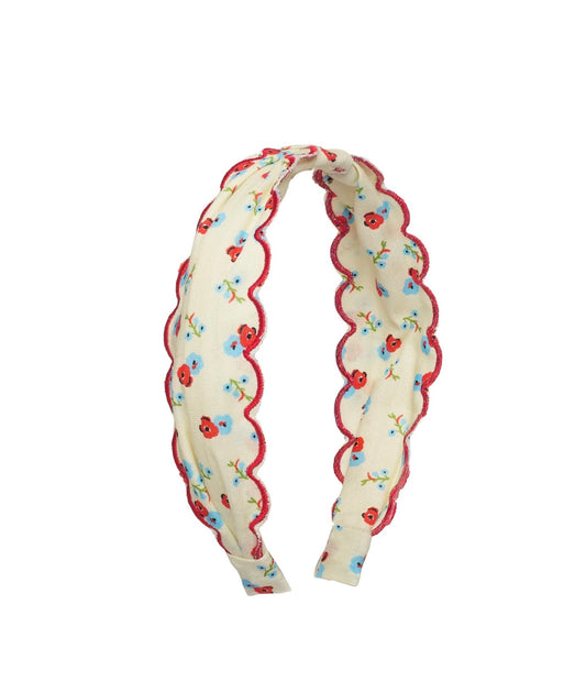 Martha Ditzy Scallop Headband