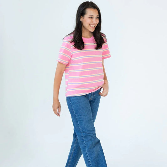 Mama Matching Striped Tee