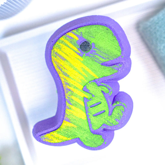 Dinosaur Discovery Bubble Bath Bomb with toy