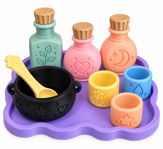 Magic Potion Set & Mortar and Pestle/ Wand Add-On *Please Read Description*