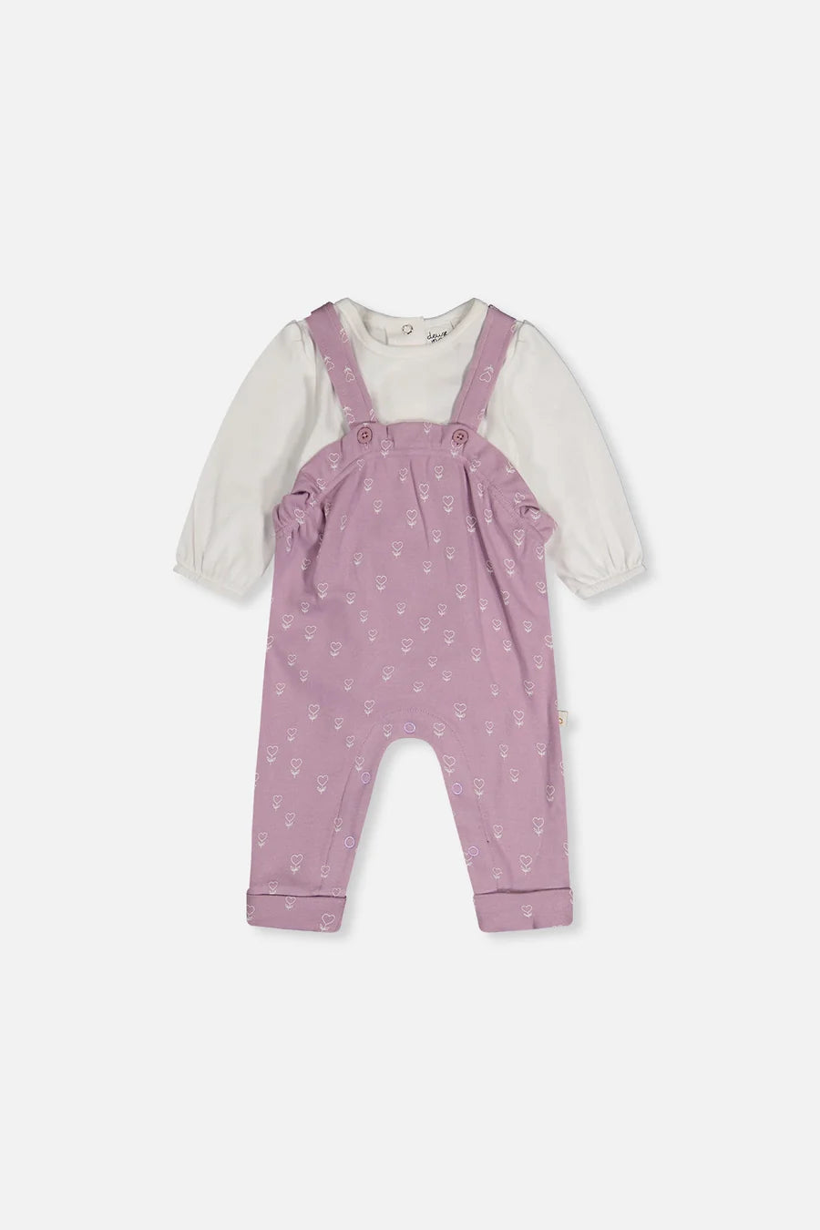 Organic Cotton Onesie and Overall Set