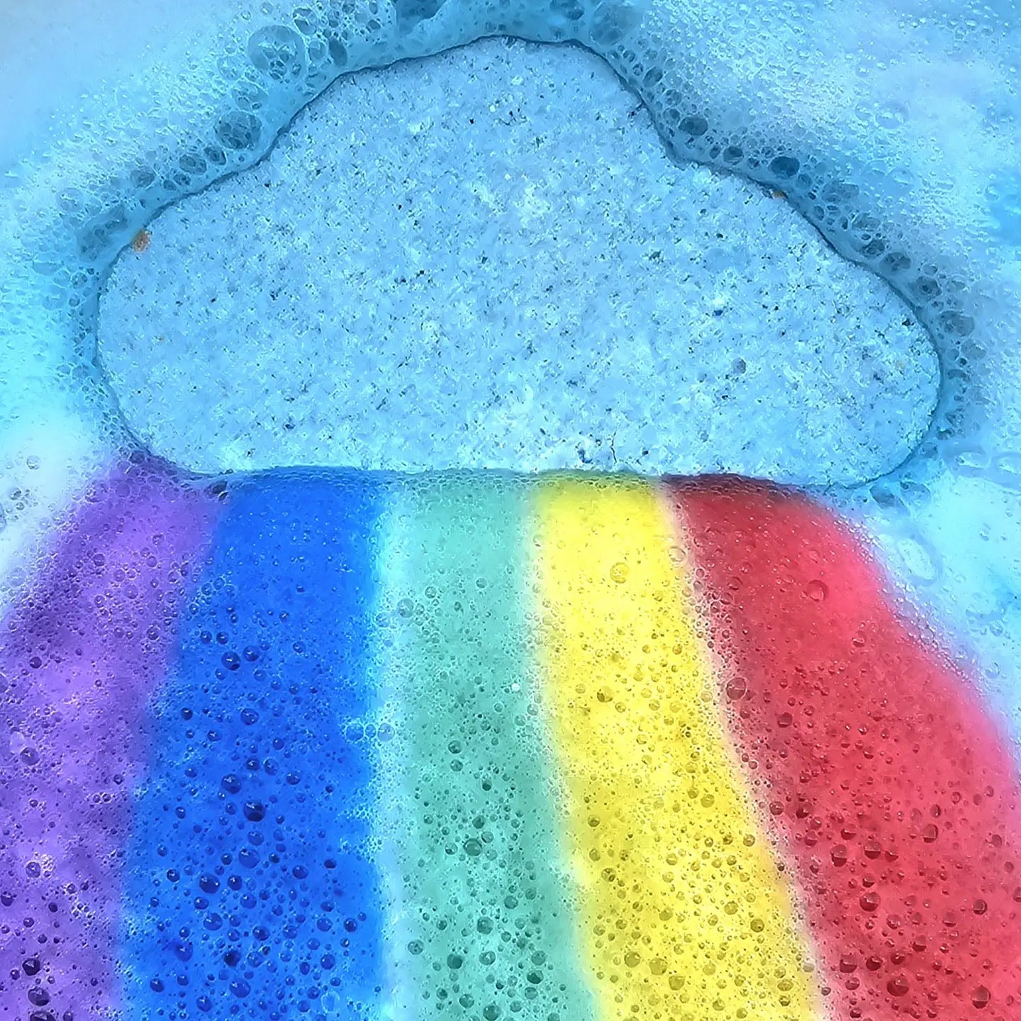 The Cloud Bubble Bath Bomb