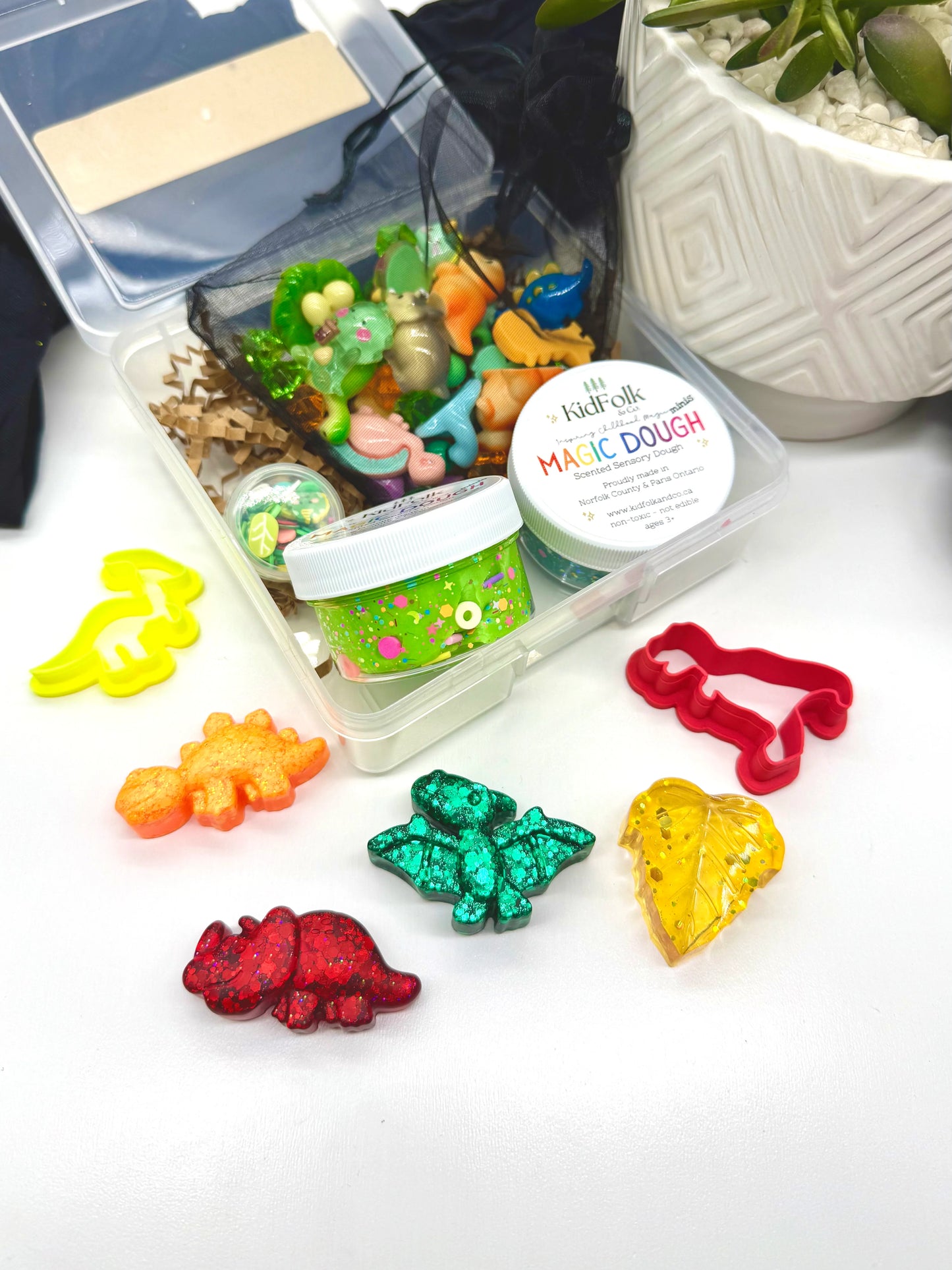 Dinosaur Magic Dough Kit