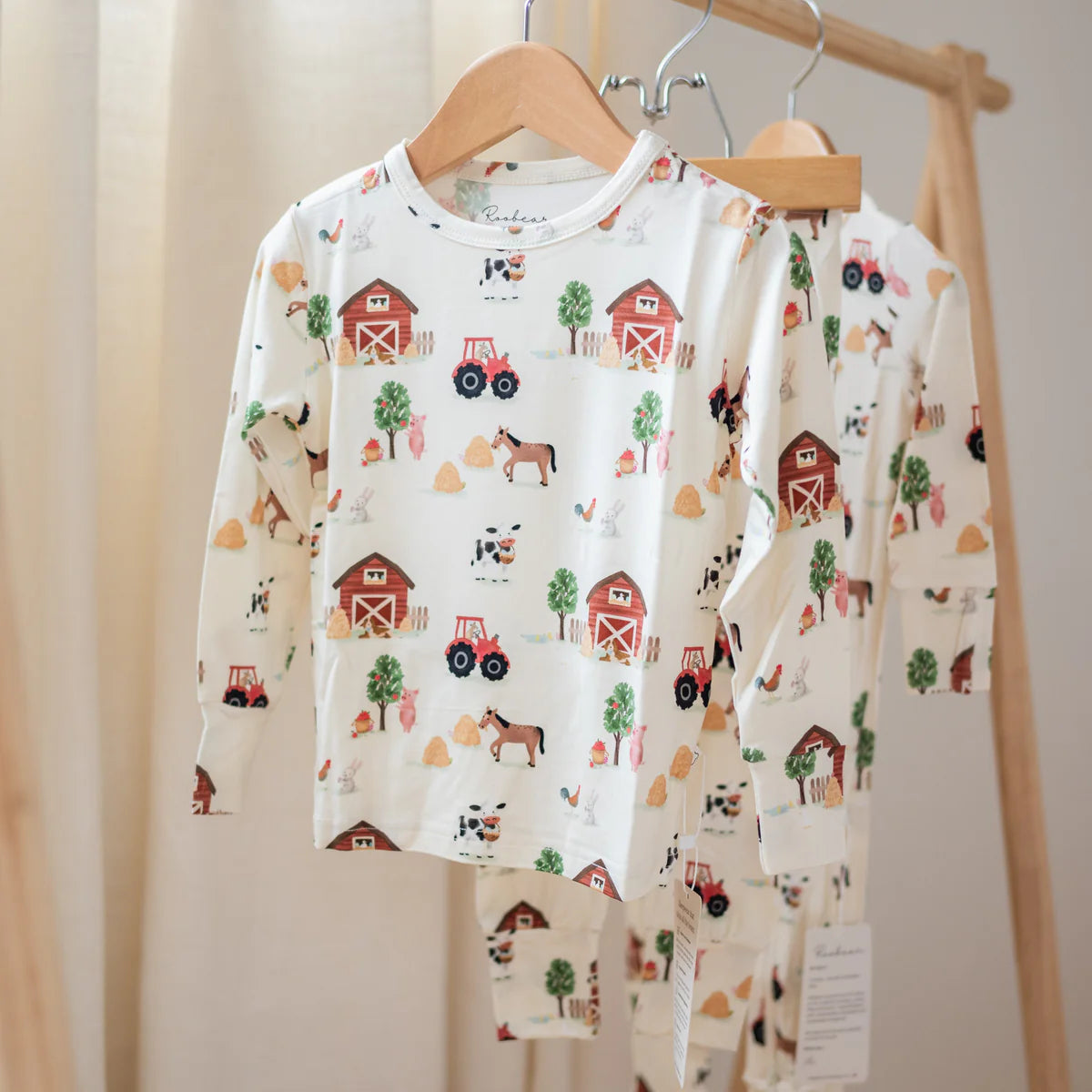 On the Farm Two-Piece PJ Set