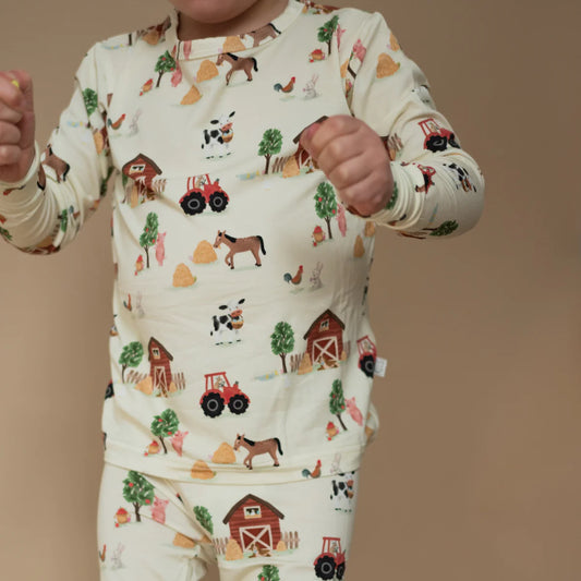 On the Farm Two-Piece PJ Set