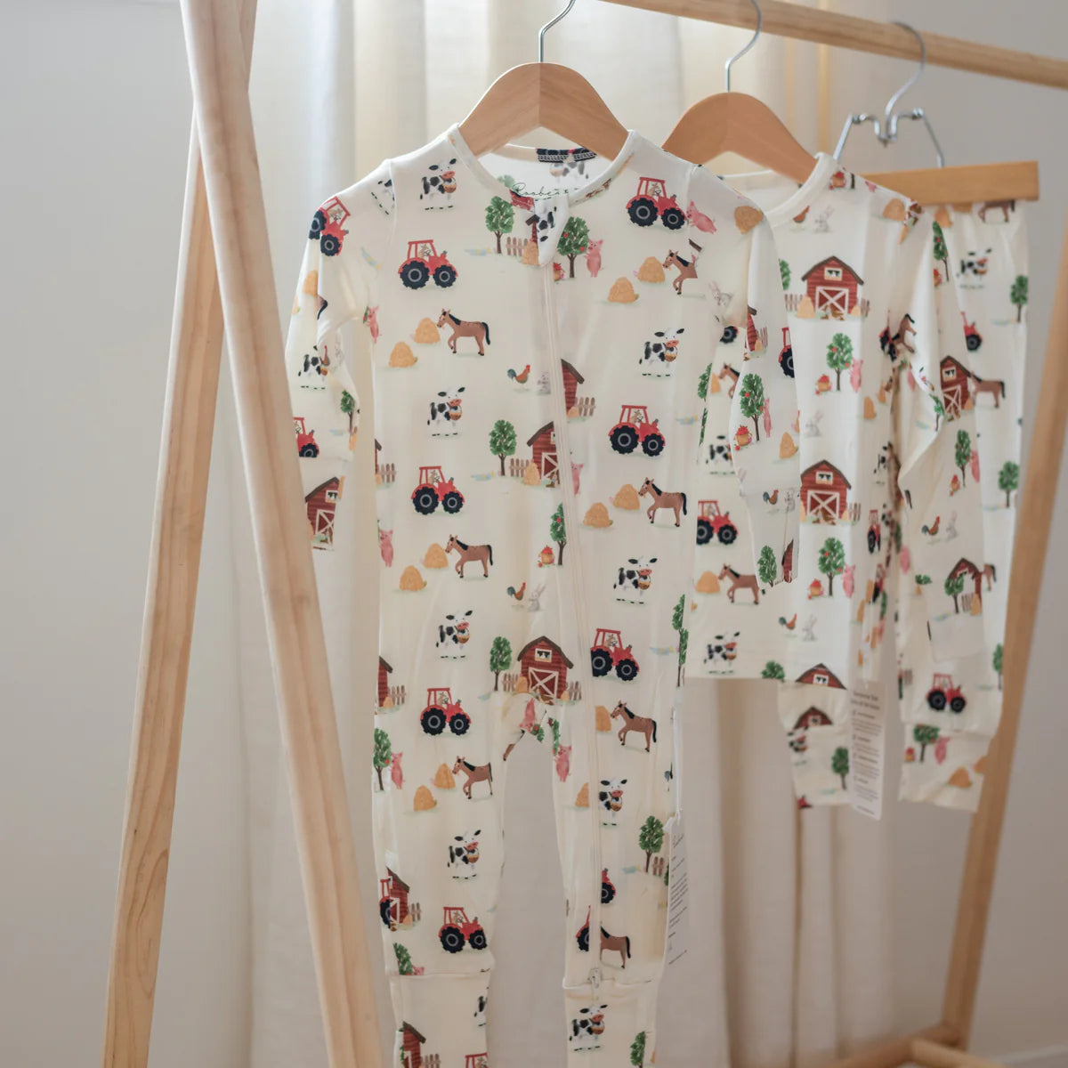 On the Farm Two-Piece PJ Set