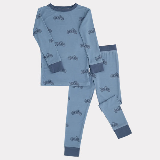 Bamboo 2 Piece Set- Motorcycles