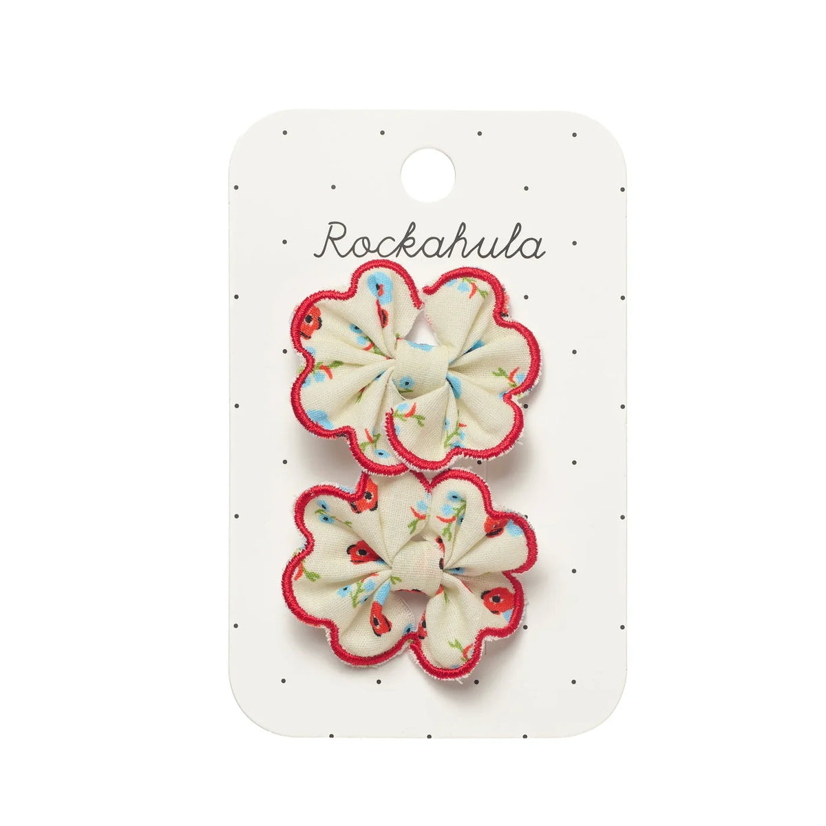 Martha Ditzy Scallop Bow Clips