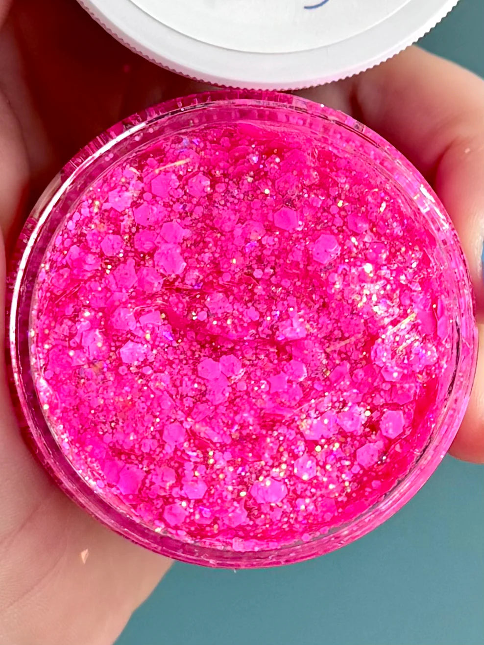 Glittery Hair Gel