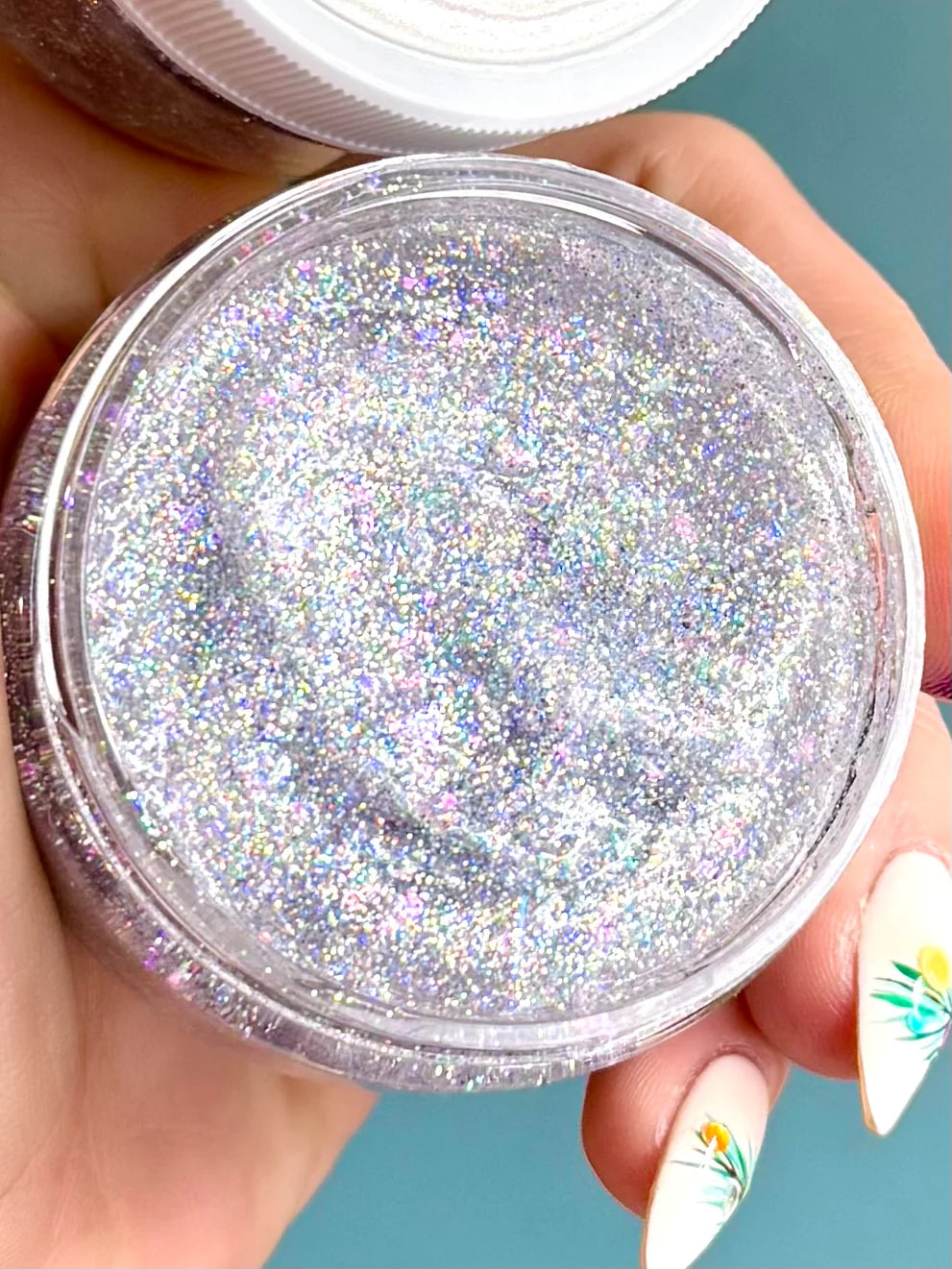 Glittery Hair Gel