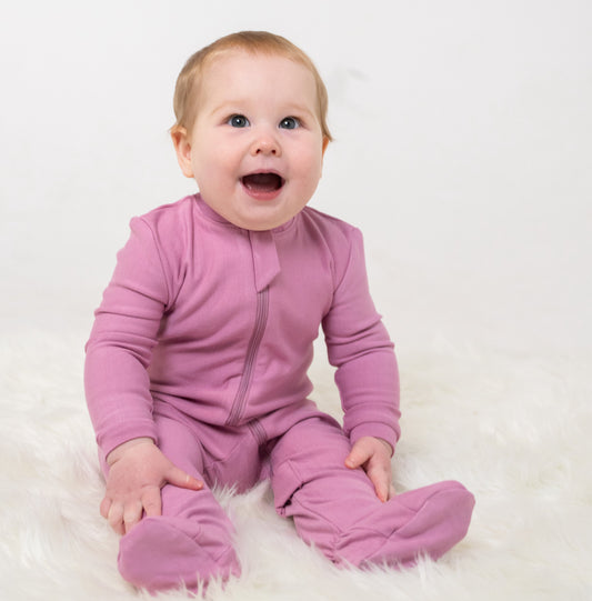 Bamboo Fleece-lined Footed Sleeper