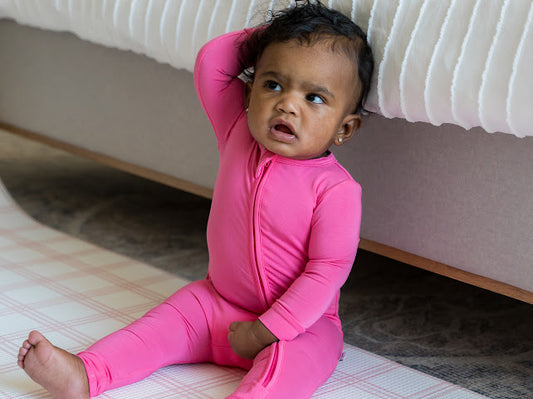 Bamboo Footless Sleeper-Pink Crush