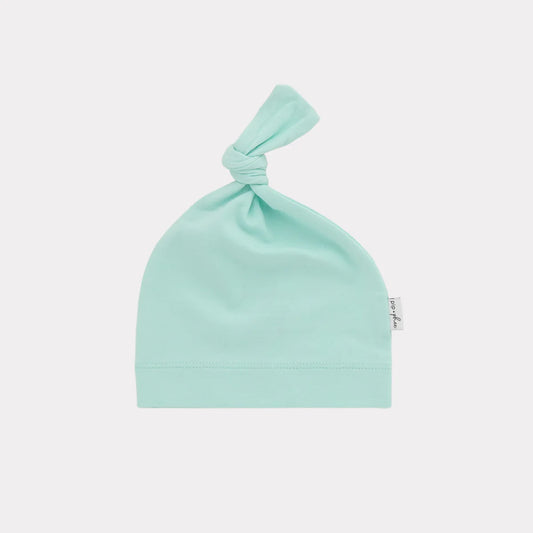 Cotton Knot Hat-Spearmint