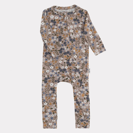 Footless Sleeper-Dainty Floral