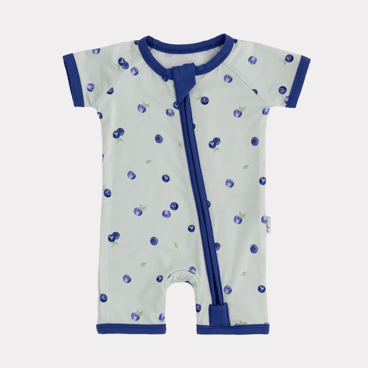 Bamboo Shortie Playsuit- Berries