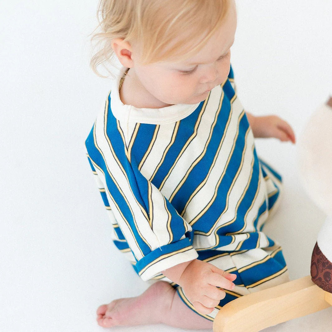 Cotton Striped Romper