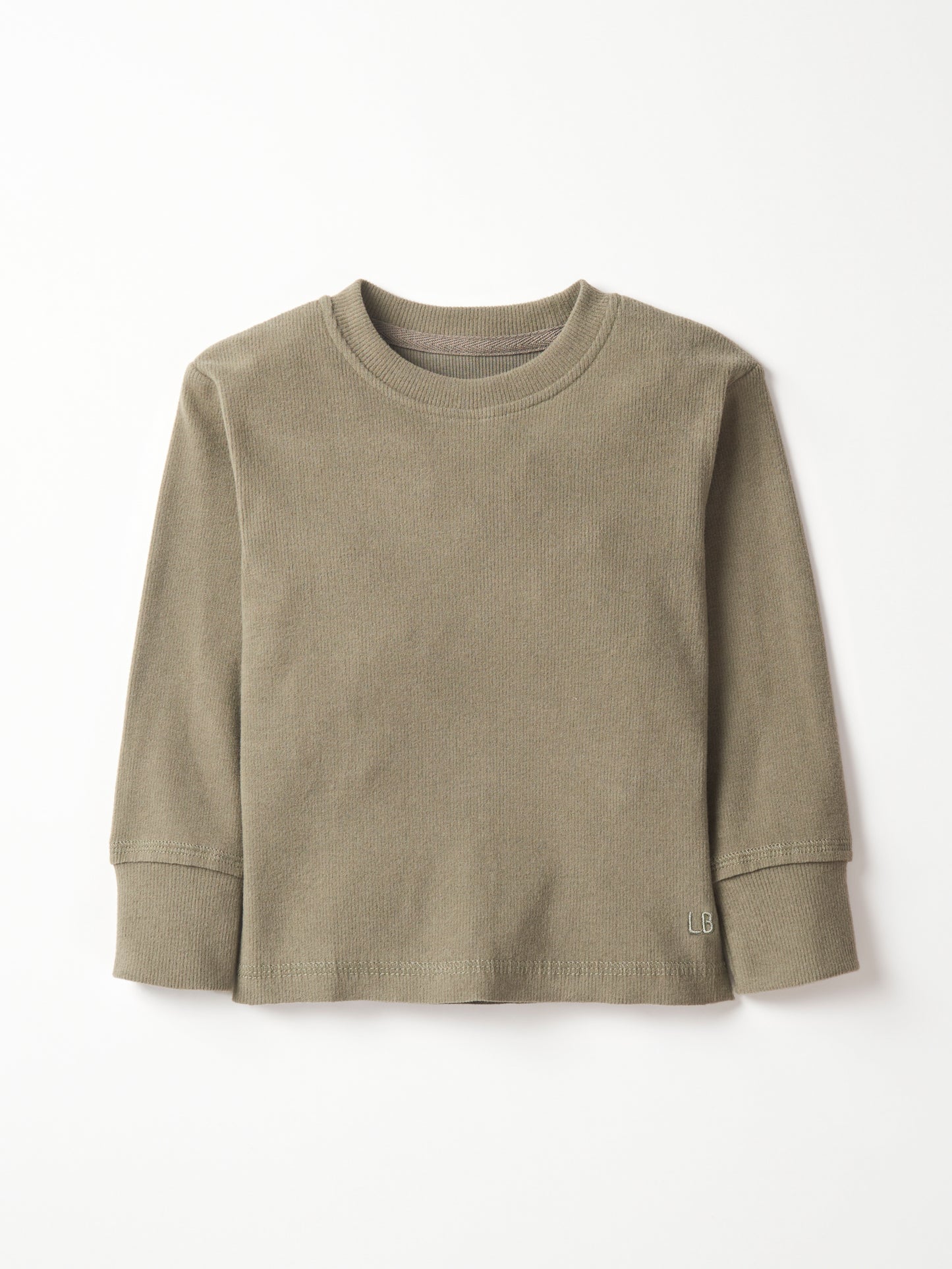Long Sleeve Ribbed Tee